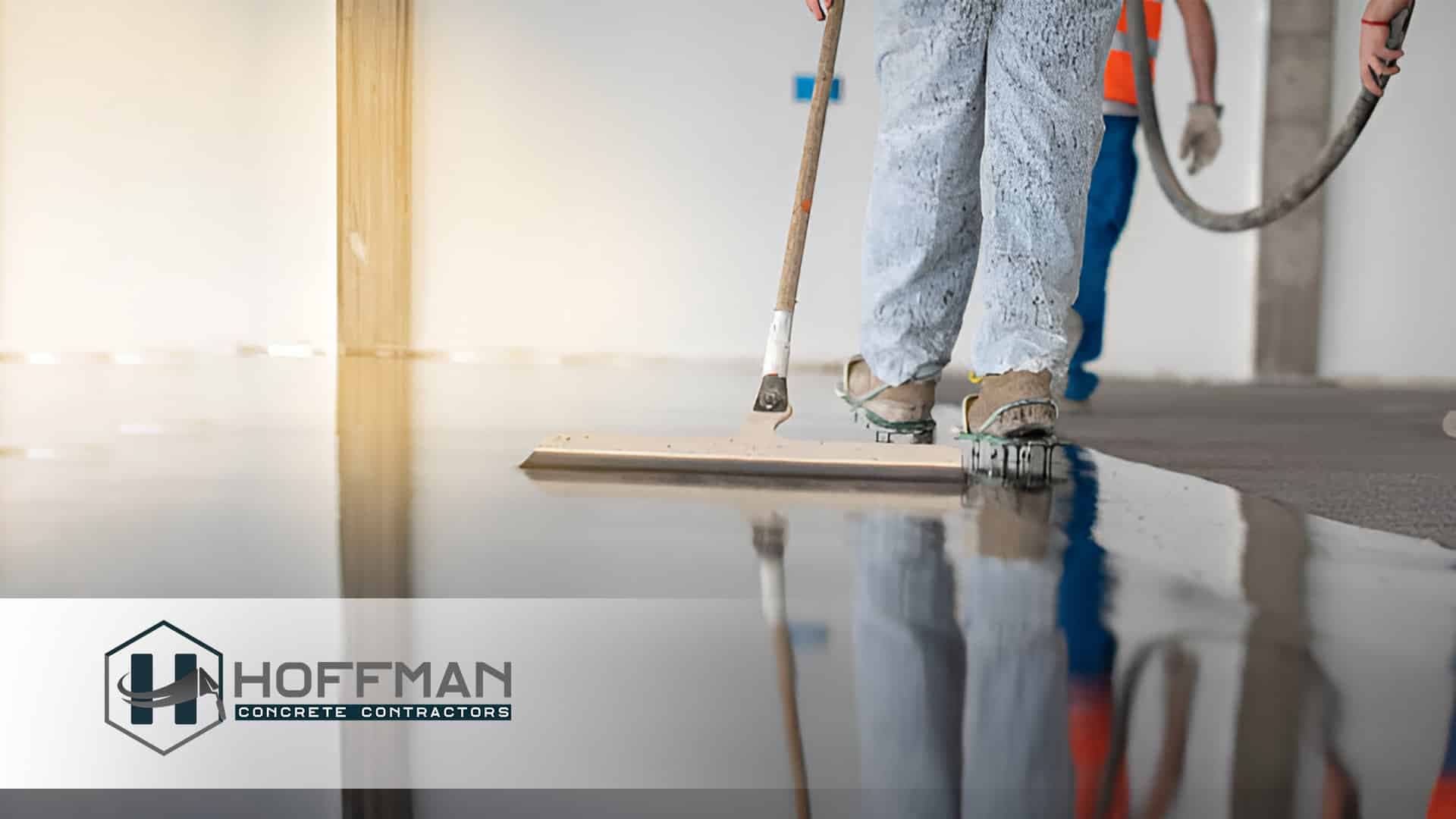 Concrete Finishing by Hoffman Concrete Contractors